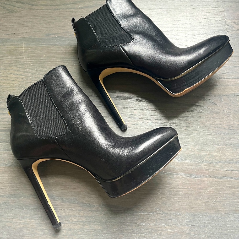Michale kors black booties 6